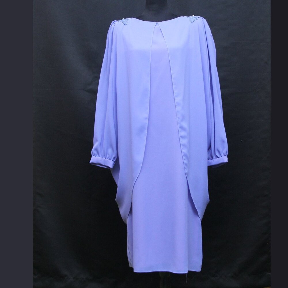 Caped Cocktail / Mother of the Bride Dress